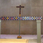 Sanctus installed in Oxnam Chapel (detail)